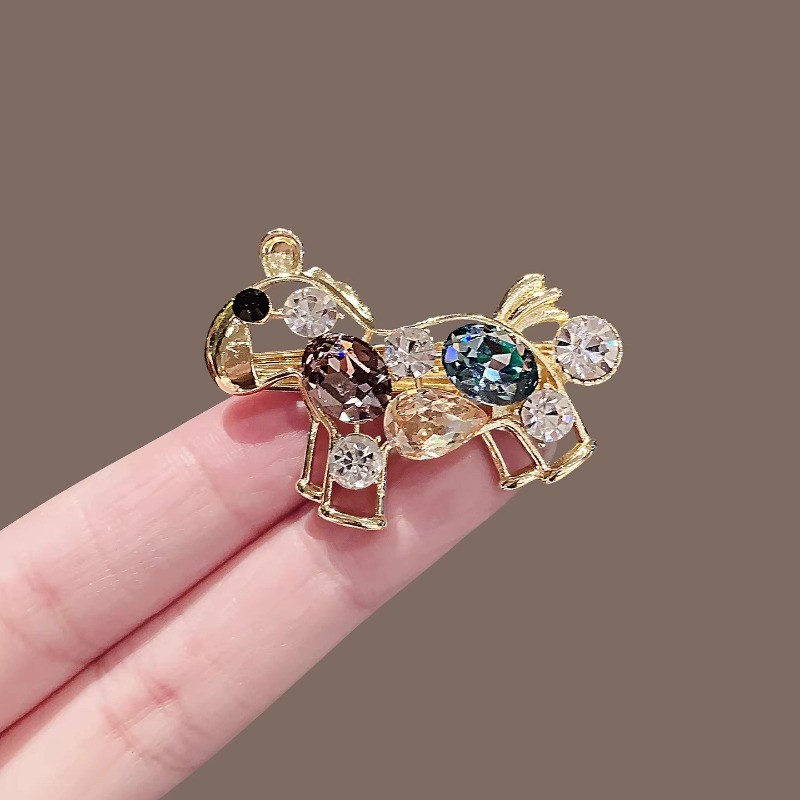 MAUROPOLI Phiên Bản Hàn Quốc Kim Cương Giả Pony Tóc Nữ Phong Cách Mới Đơn Giản Bên Nổ Kẹp Tất Cả Trận Đấu Tóc Gãy Mỏ Vịt Kẹp Mũ Đội Đầu Năm Mới
