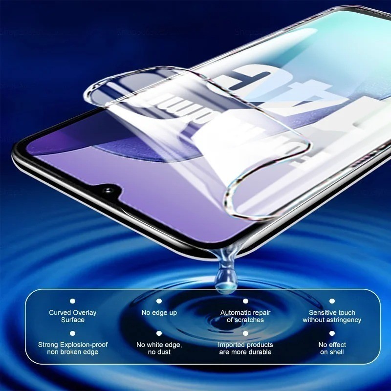 1-2 Chiếc Chống Trầy Xước Bảo Vệ Màn Hình Matte Film Cho Oppo A1 A1x A2 A3 A3x A5 A5x A2X Energy Pro 2024 2025 Ấn Độ Chống Gián Điệp Riêng Tư Chống Ánh Sáng Xanh Hydrogel Film HD Phim Mềm
