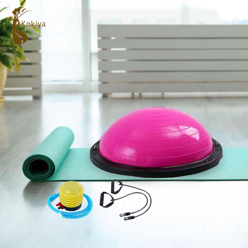 Bóng cân bằng hình bán nguyệt, Huấn luyện viên thăng bằng, Bóng ổn định, Bài tập nửa bóng,