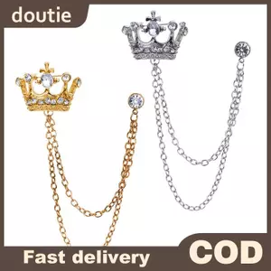 Doutie phụ kiện retro Hàn Quốc: Dây chuyền, vương miện, trâm cài phù hợp tiệc cưới và quà tặng