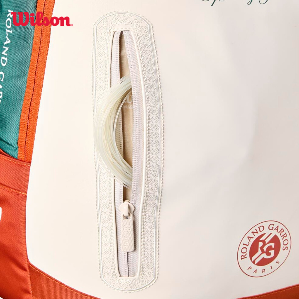 Wilson Roland Garros 2026 Tennis Backpack Balo Đựng Vợt Tennis Thể Thao WR8052601001