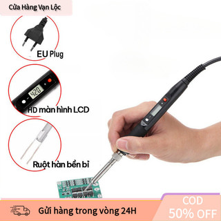 【vạn】Mỏ Hàn 80W Có LCD, Phù Hợp Sửa Chữa Thiết Bị Điện Tử, Điều Nhiệt Chính Xác, Bền Bỉ, Sử Dụng Dễ Dàng
