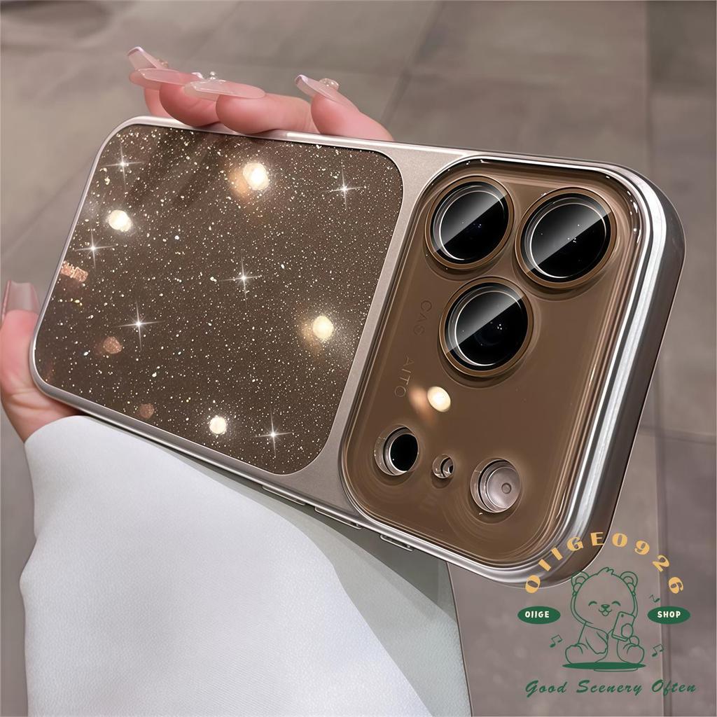 【 Ốp lưng iPhone17 】 Túi khí lấp lánh dạng lỏng Vỏ điện thoại iphone17 Pro Max 16 15 14 cho vỏ iPhone Vỏ mềm silicon TPU chống sốc