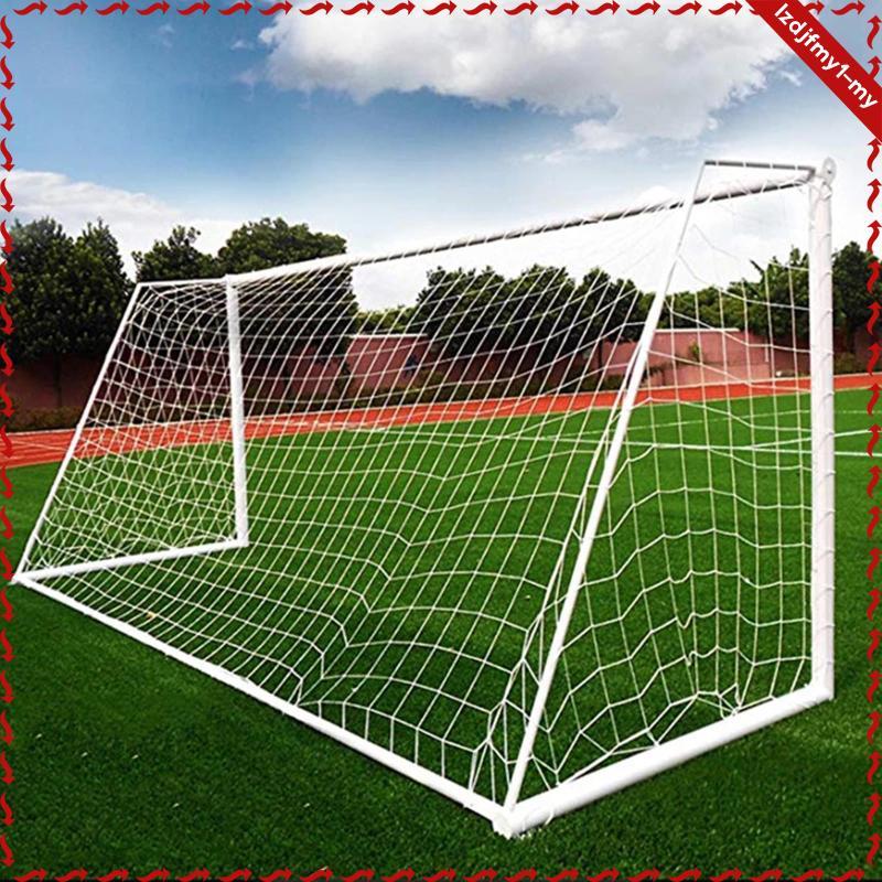 Leipupa Heavy Duty Soccer Goal Net Linh kiện thay thế Lưới trắng Polyethylene Lưới bóng đá