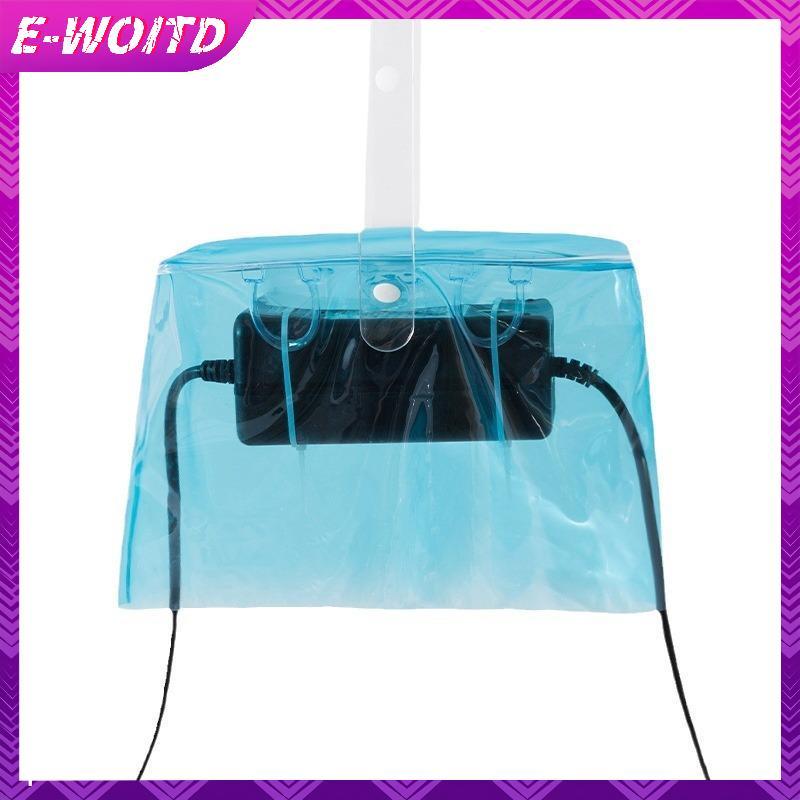 E-WOITD Điện Xe Máy Sạc Áo Mưa Bao Da Túi Sạc Ô Tô Điện PVC Túi Chống Thấm Nước Cắm Ngoài Trời Đa Năng Chống Bụi Hộp Bảo Vệ E-WOITD