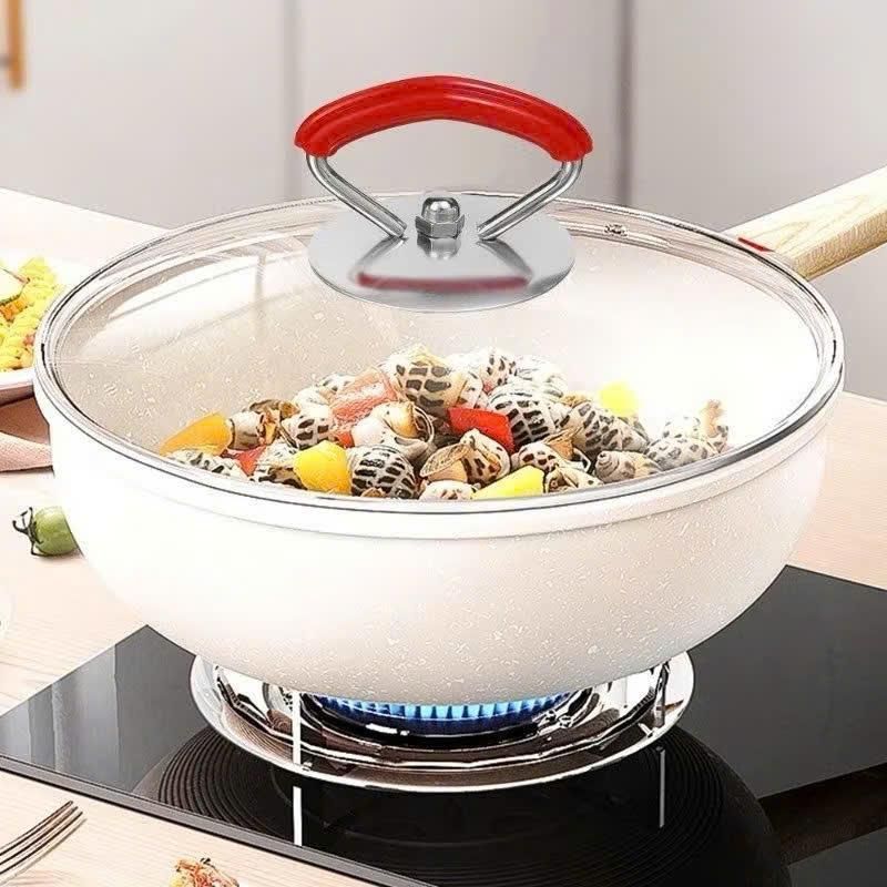 Combo 3 - 6 núm tay cầm nắp nồi chống bỏng đa năng ,núm cầm thay thế cho nắp vung nồi xoong chảo.