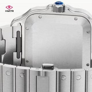 HWETR Cho Santos Đồng Hồ Ốc Vít Santos100 Mặt Trước Vít Và Đáy Nắp Vít Nam Nữ Sửa Chữa Đồng Hồ Phần Đồng Hồ