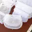 Bộ lưới nhựa dệt phụ trợ HNKMP Túi đeo vai dệt vải lưới nhựa Chất liệu dệt may để làm túi dệt DIY.