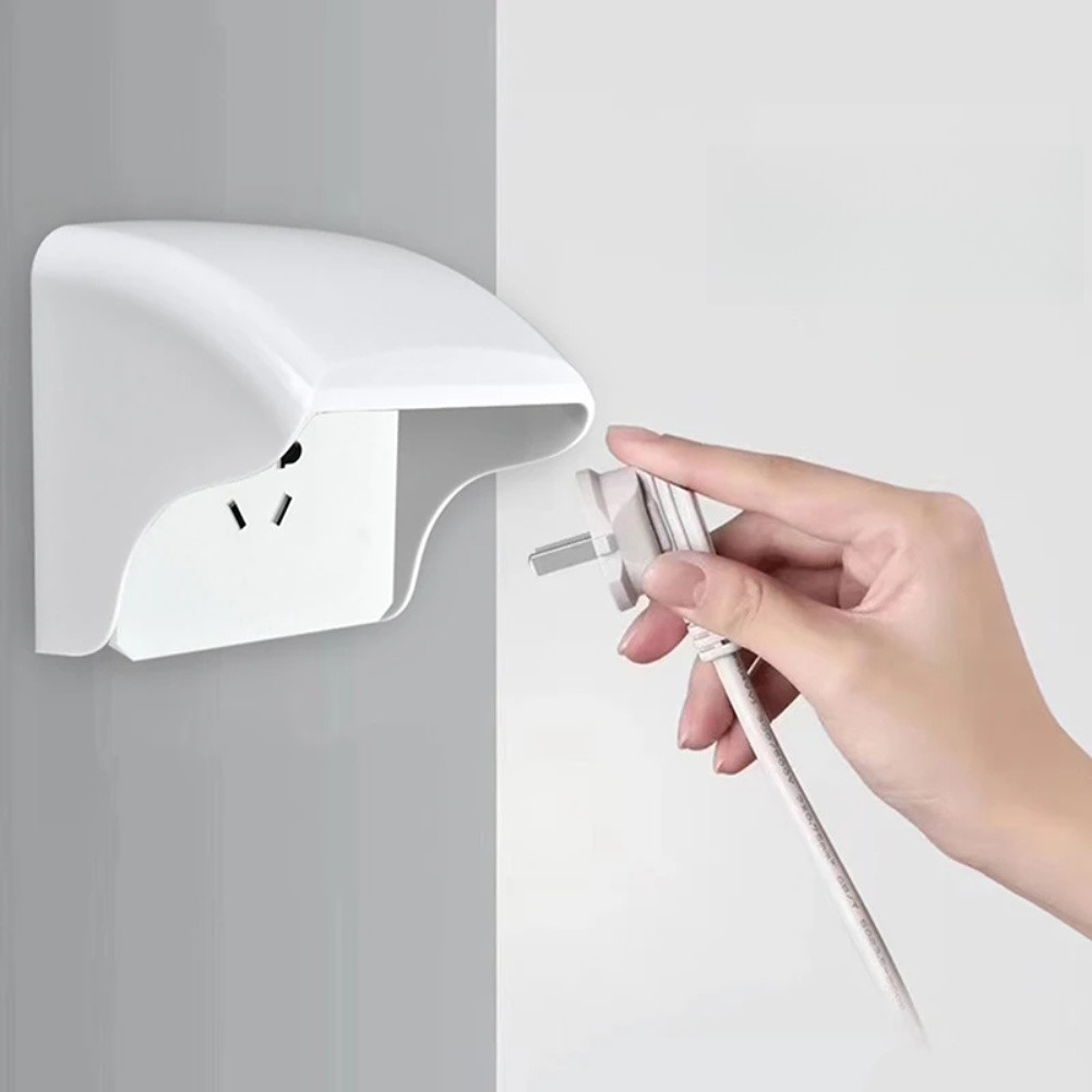 <cosyh>Outdoor Socket Cover Waterproof Protection Easy Installation For Outdoor Sockets