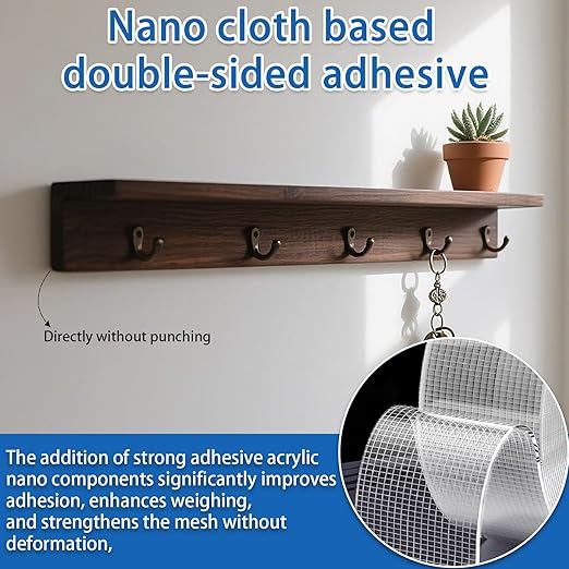 Keo dán hai mặt nano mạnh mẽ liền mạch mới đa chức năng gia đình