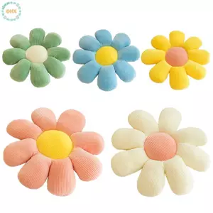 GHX Hoa Cúc Gối Nhồi Bông Sofa Ghế Đệm Sàn Hoạt Hình Hoa Mặt Trời Mông Thư Giãn Miếng Lót Trang Trí Nhà VN