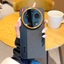 Dành cho Xiaomi 17 Ultra (Phiên bản Leica) Ốp lưng ELVEV Da PU sang trọng nối màu Vỏ siêu mỏng có ống kính kim loại