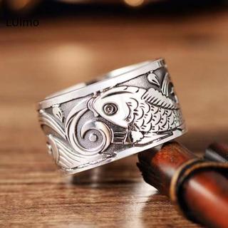 Nhẫn nam nữ họa tiết cá koi mang lại may mắn