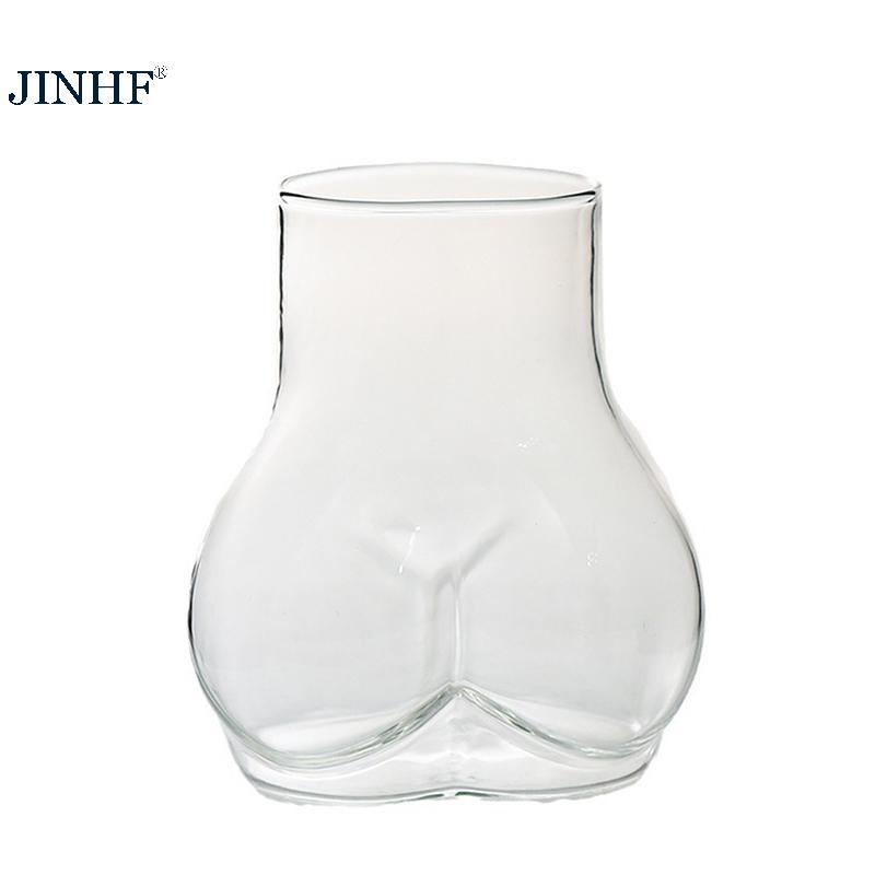 JINHF Dễ Thương Cơ Thể Mông Bắn Kính Cà Phê Sữa Cốc Bia Nước Rượu Trà Uống Cốc Cao Cấp Đảng Ngộ nghĩnh Cốc HOT