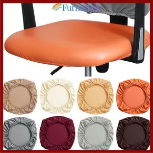 Vỏ bọc ghế máy tính FURNICLICK, Vỏ bọc ghế chống thấm nước bằng da PU, Tấm bảo vệ ghế văn phòng co giãn