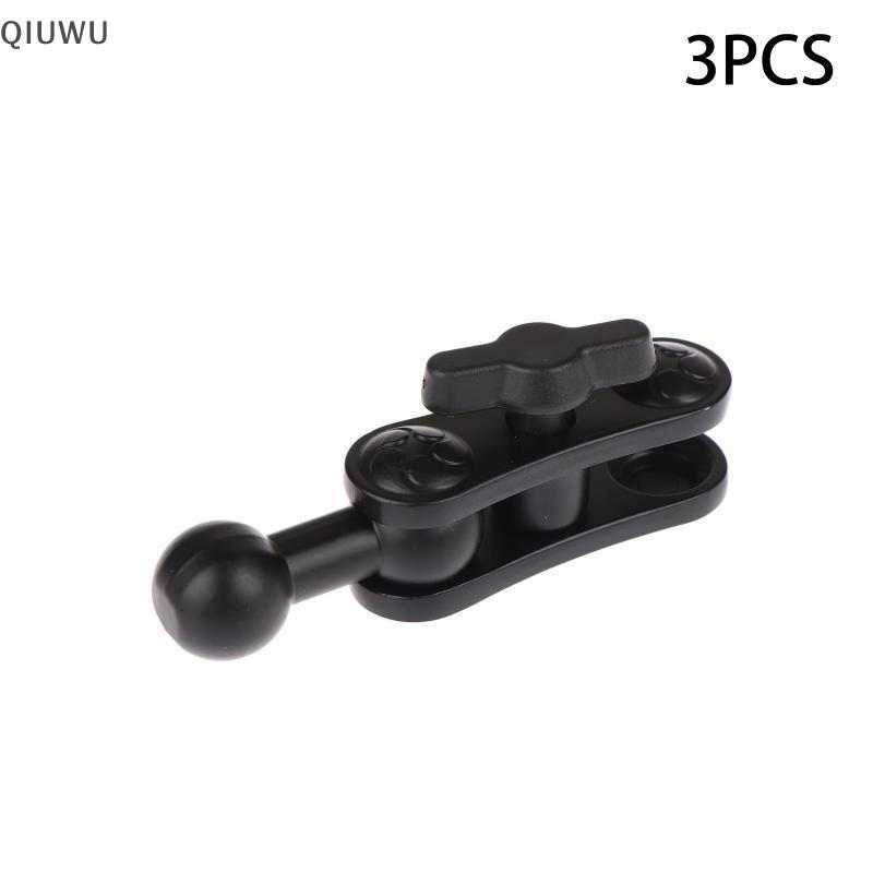 QIUWU Hợp Kim 17mm Gắn Bóng Nối Dài Adapter Xoay Thanh Nối Dài Cho Ô Tô Lỗ Thông Khí Bảng Điều Khiển Giá Đỡ Điện Thoại Phụ Kiện.