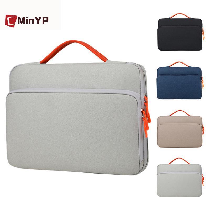 CMinYP Túi đựng máy tính xách tay cầm tay 360 độ Shoproof Chuyến đi công tác Túi máy tính dành cho nam và nữ vinh quang