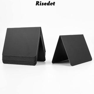 RISEDOT 1 Bảng phấn Mini, Bảng đen xóa được tái sử dụng có thể ghi lại, Bảng tin Acrylic / PVC có thể xóa được đa chức năng Màn hình máy tính để bàn