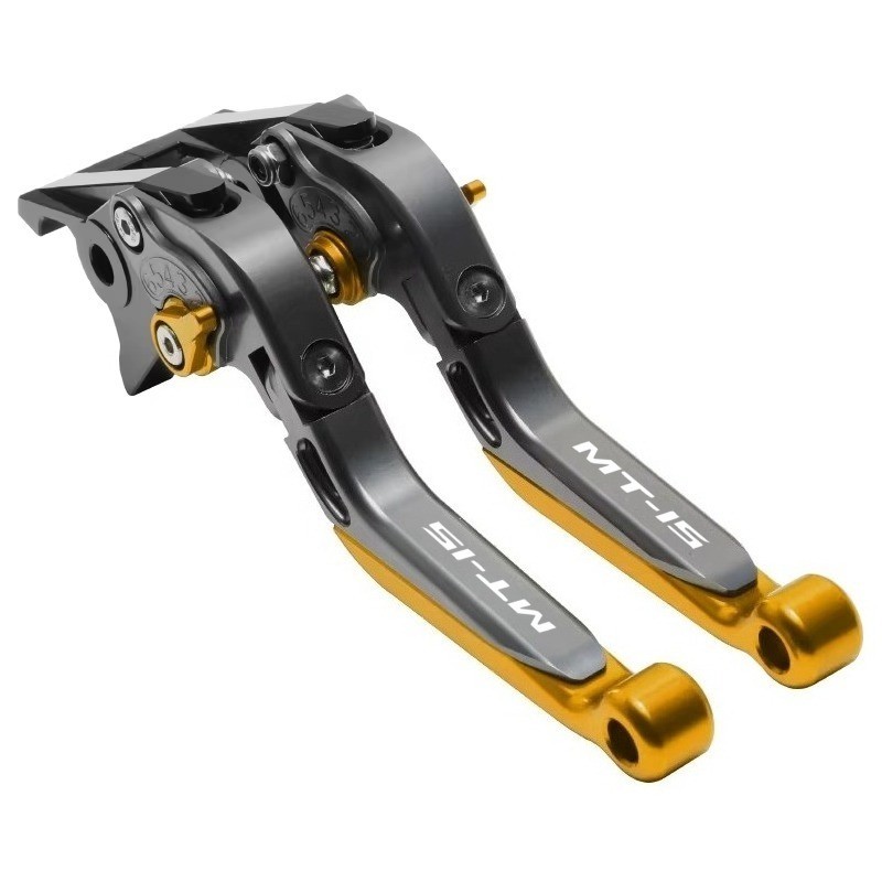 Dành Cho Xe YAMAHA MT15 V2 V3 Có Thể Điều Chỉnh Phanh Đòn Bẩy Ly Hợp CNC Nhôm Xe Máy Sửa Đổi Phụ Kiện