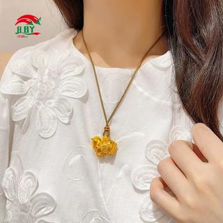 Vòng cổ ngựa vàng phong cách Trung Quốc - Quà tặng cung hoàng đạo cho bạn gái