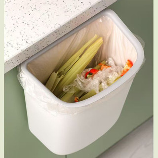 Thùng rác dày gắn tường, thùng đựng đồ chuyên dụng cửa tủ bếp, thùng đựng rác có đường kính lớn treo cha540