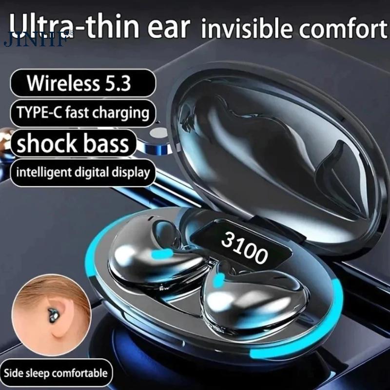 Tai nghe không dây JINHF có Freebie BT5.3 Tai nghe ngủ Tai nghe thể thao âm thanh nổi HOT