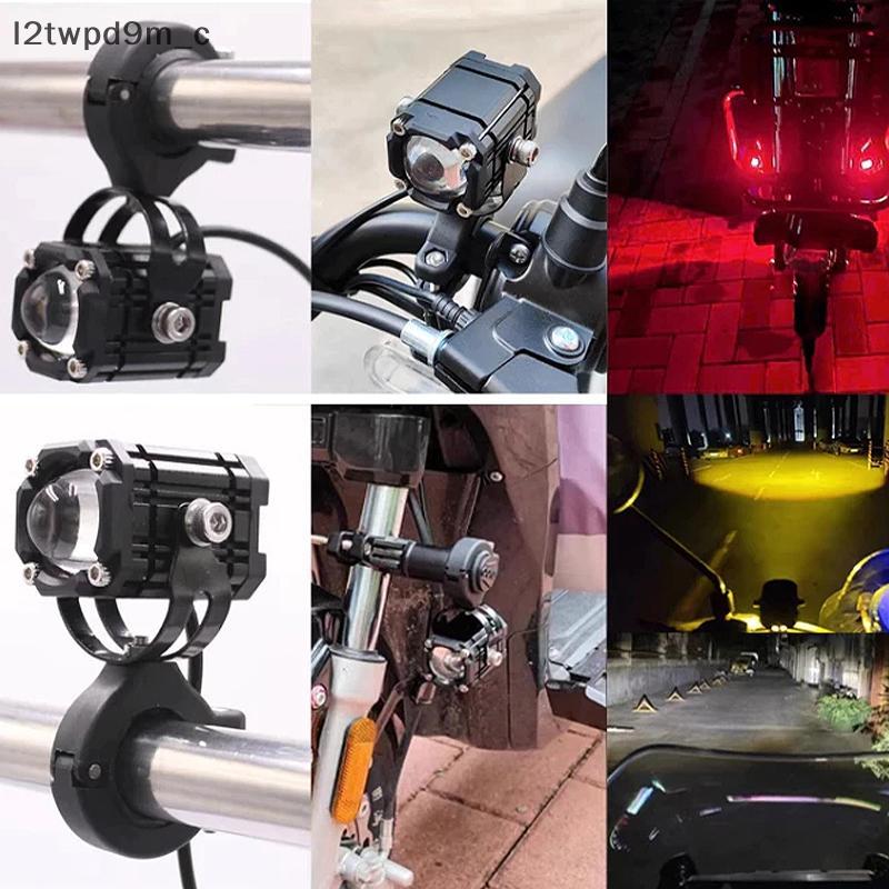 Cá Tuyết Mini lái xe ánh sáng mocycle lái xe tại chỗ ánh sáng không thấm nước 4 chế độ ánh sáng với chuyển đổi mới