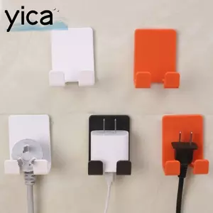 Móc ổ cắm YICA, Móc cắm điện treo tường gia đình & sinh hoạt, Giá đỡ ổ cắm liền mạch gia đình ABS bền bỉ