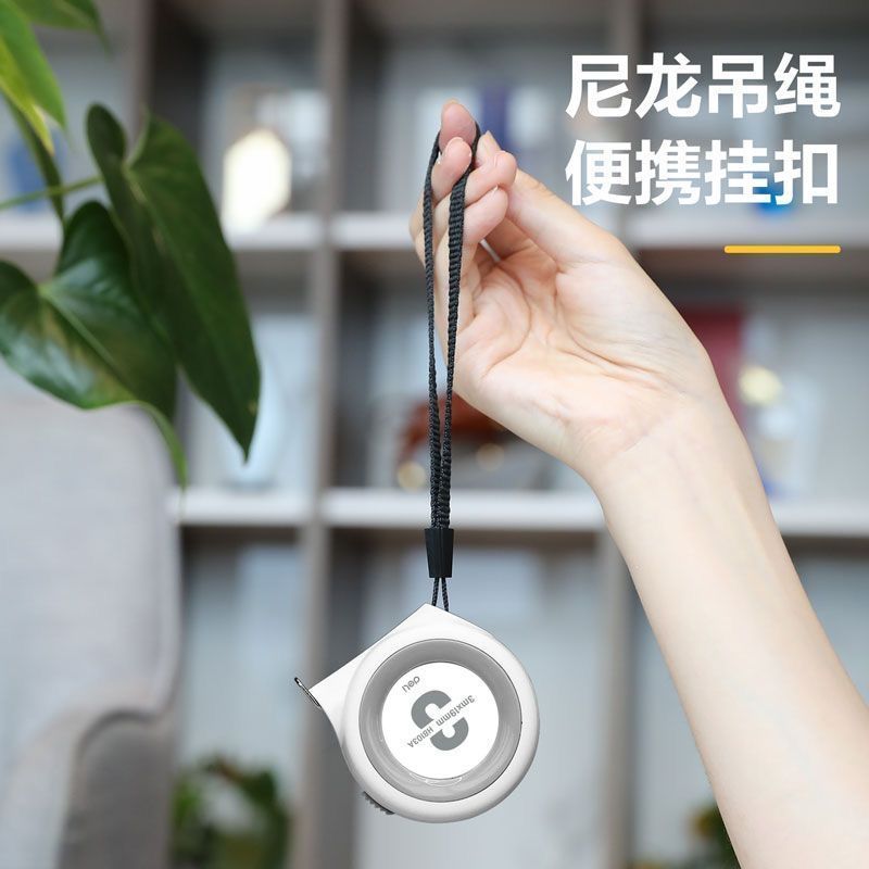 Băng Đo Hộ Gia Đình Thanh Cuộn Thép Dày Đồng Hồ Đo Độ Chính Xác Cao Tự Khóa Thước Mini Kéo Cân