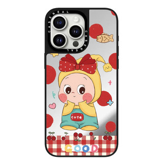 CASENEAL Lucky Star People Vỏ điện thoại gương chất lượng cao Thích hợp cho iPhone 17ProMax 17pro 17 air 16promax 16 15promax 15 14promax 13 13promax Ốp lưng cứng chống rơi thời trang