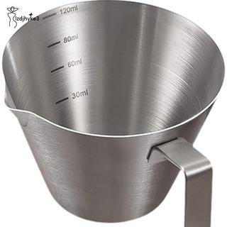 Cốc rót inox 4,06 Ounce cho Espresso có tay cầm để sử dụng trong nhà bếp