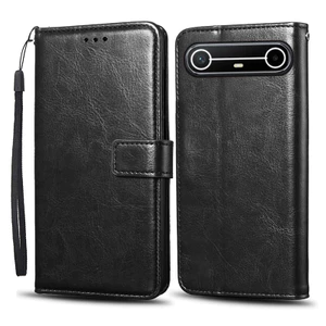 Dành Cho Tecno Pova Slim 5G Spark Slim 5G Km7k Ốp Lưng Lật Sang Trọng Ví Da PU Vỏ Điện Thoại Có Hộp Đựng Thẻ