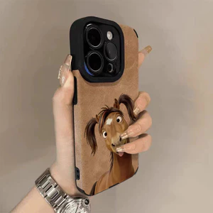 Nhổ đôi ngựa đuôi ngựa ngựa cho 17 15 14promax lông lật iPhone 16 11 xu hướng 12pro