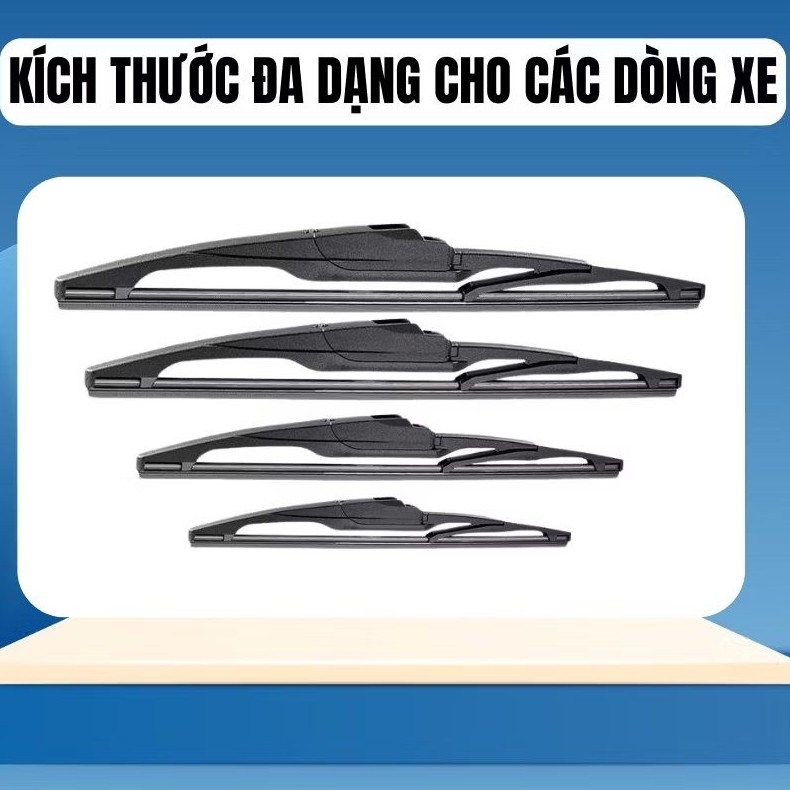 Gạt Mưa Sau cốp Các Dòng Xe Ô Tô Hiện Nay Lưỡi Gạt Chất Liệu Cao Cấp Gạt Sạch Và Bền Bỉ. GS