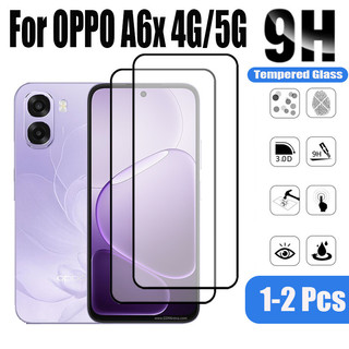 1-2 Chiếc OPPO A6x 5G HD Kính Cường Lực Bảo Vệ Màn Hình Cho OPPO A6 A5i A5x A5 A3X A3 Pro A79 A40 A60 A58 A78 A18 A38 4G 5G 9D Phim Bảo Vệ Kính
