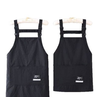 Tạp dề chống nước thời trang Phiên bản Hàn Quốc Hộ gia đình Nấu ăn Phục vụ Cafe Làm móng tay Quần yếm đặc biệt Eo dành cho người lớn