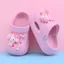 Giày Lỗ Ngoại Vi My Melody Dép Trẻ Em Dễ Thương Trong Nhà Chống Trượt Quà Tặng Sinh Nhật