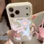 Năm mới pháo hoa ngựa cho 17 16 15PROMAX trường hợp điện thoại IPhone17 lỗ lớn 16 13 trống gói