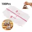 NKSFX 100 Chiếc Túi Sushi Onigiri, Túi Đóng Gói Quả Bóng Cơm Tam Giác Hai Lớp Nori, Rong Biển Onigiri PP Túi Nhựa Bọc Dùng Một Lần
