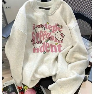 Áo Sweater Unisex In Hình Pét Nỉ Dày Mịn Form Rộng Bo Dệt Chắc Chắn Size L Dưới 70kg XL Dưới 70kg