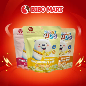 Váng Sữa Khô Sấy Lạnh Smart Kids Bổ Sung Dinh Dưỡng Thơm Ngon Cho Bé Từ 8 Tháng - Bibo Mart