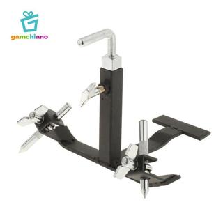 Bàn đạp gõ Giá đỡ chuông bò Giá đỡ thép có thể điều chỉnh cho đế bàn đạp trống Tương thích với bộ trống da bò