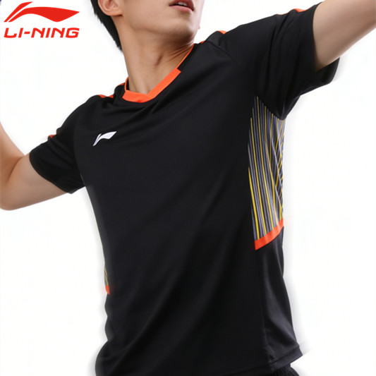 Áo thi đấu cầu lông Li-Ning, khô nhanh cho nam và nữ