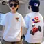 Thun Trẻ Đua Ngắn Tay, In Unisex, HD, Xe