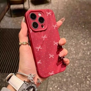 Dành Cho IPhone 17 16 15 14 13 12 11 Pro Max X XR XS MAX 7 8 PLUS Bowknot điện thoại trường hợp mềm trường hợp