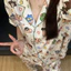 Ins Crayon Shin-Chan Bộ Đồ Ngủ Nữ Tay Ngắn Quần Hoạt Hình Dễ Thương Sinh Viên Homewear Phù Hợp Với Bên Ngoài