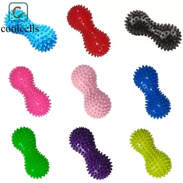 Con lăn massage chân COOLCELLS, Quả bóng lấp lánh đậu phộng bơm hơi nhiều màu, Quả bóng Myofascial Massage điểm sâu Cổ vai Con lăn massage kinh tuyến thoải mái Thể dục thể thao