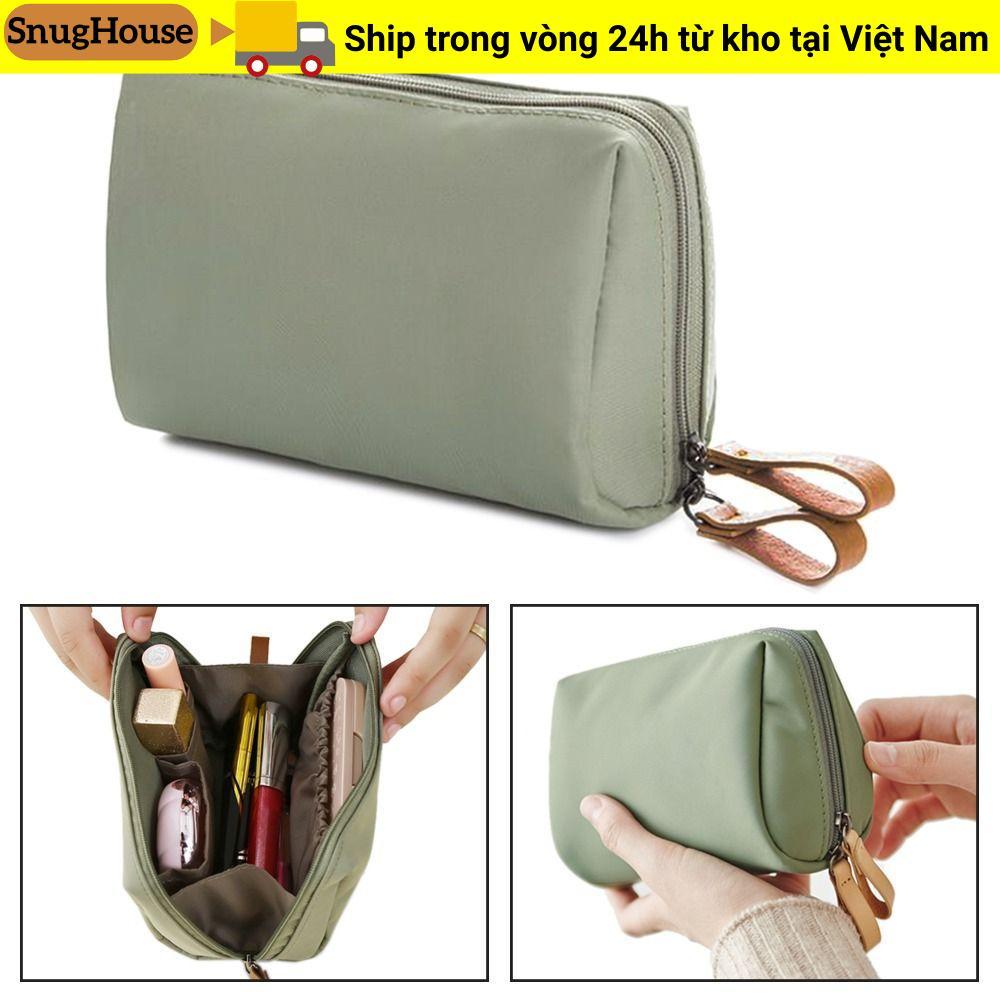 SNUGHOUSE Túi trang điểm nữ mini đựng son môi, tiền xu