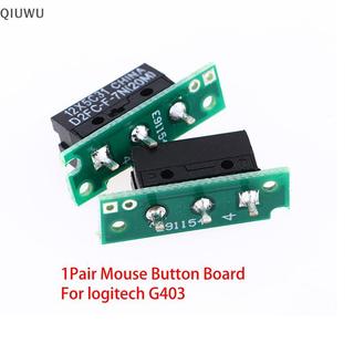 QIUWU 1 Bộ phận sửa chữa Chuột Micro Switch cho bảng nút chuột logitech G403.