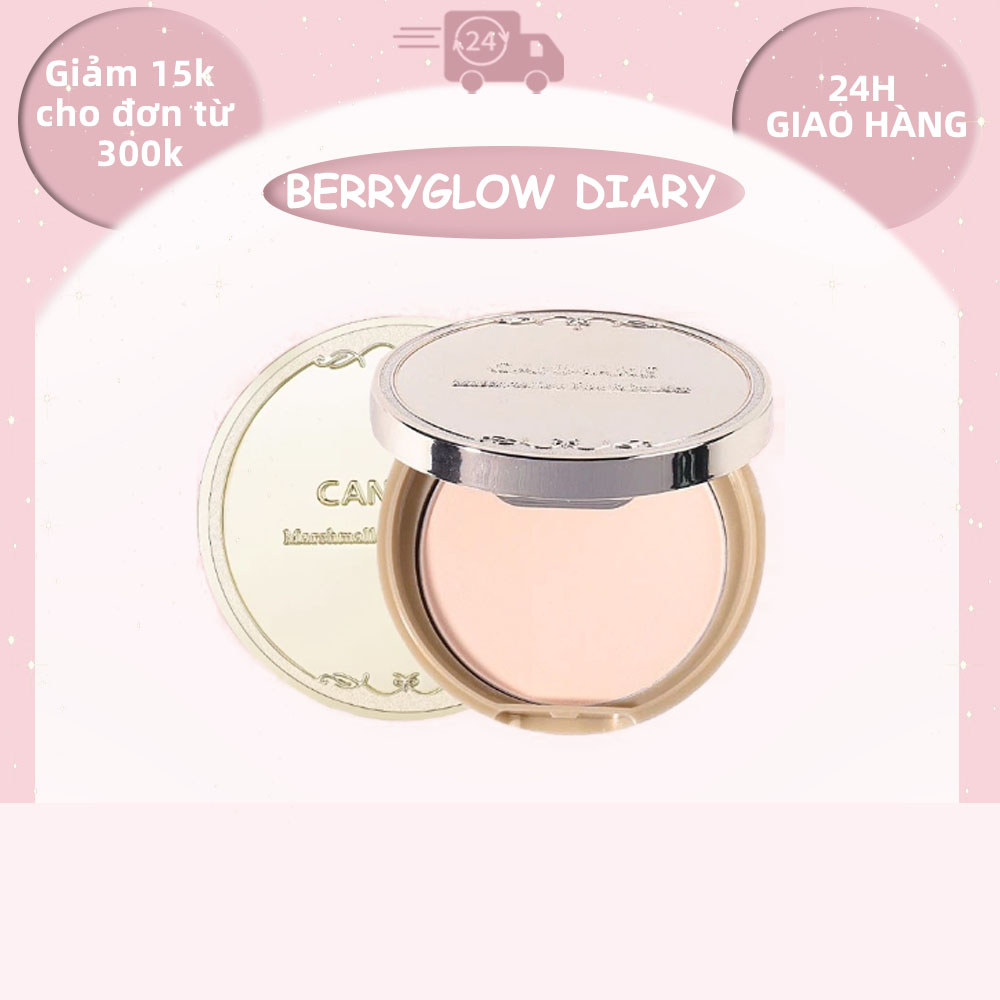 Canmake Marshmallow Finish Powder – Phấn Phủ Nén Nhật Bản, Da Mịn Nhẹ, Kiềm Dầu Tự Nhiên